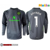 Moške Nogometnih dresov Manchester United Altay Bayindir #1 Vratar Gostujoči 2025-26 Dolgi rokavi